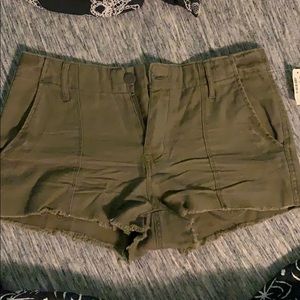 Olive green Aeropostale shorts